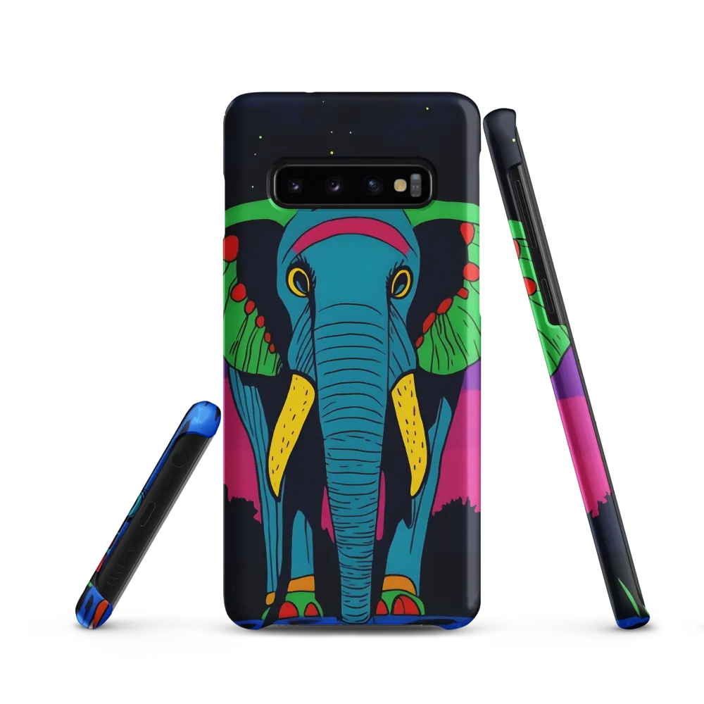 Whimsical Majesty: The Vibrant Elephant
