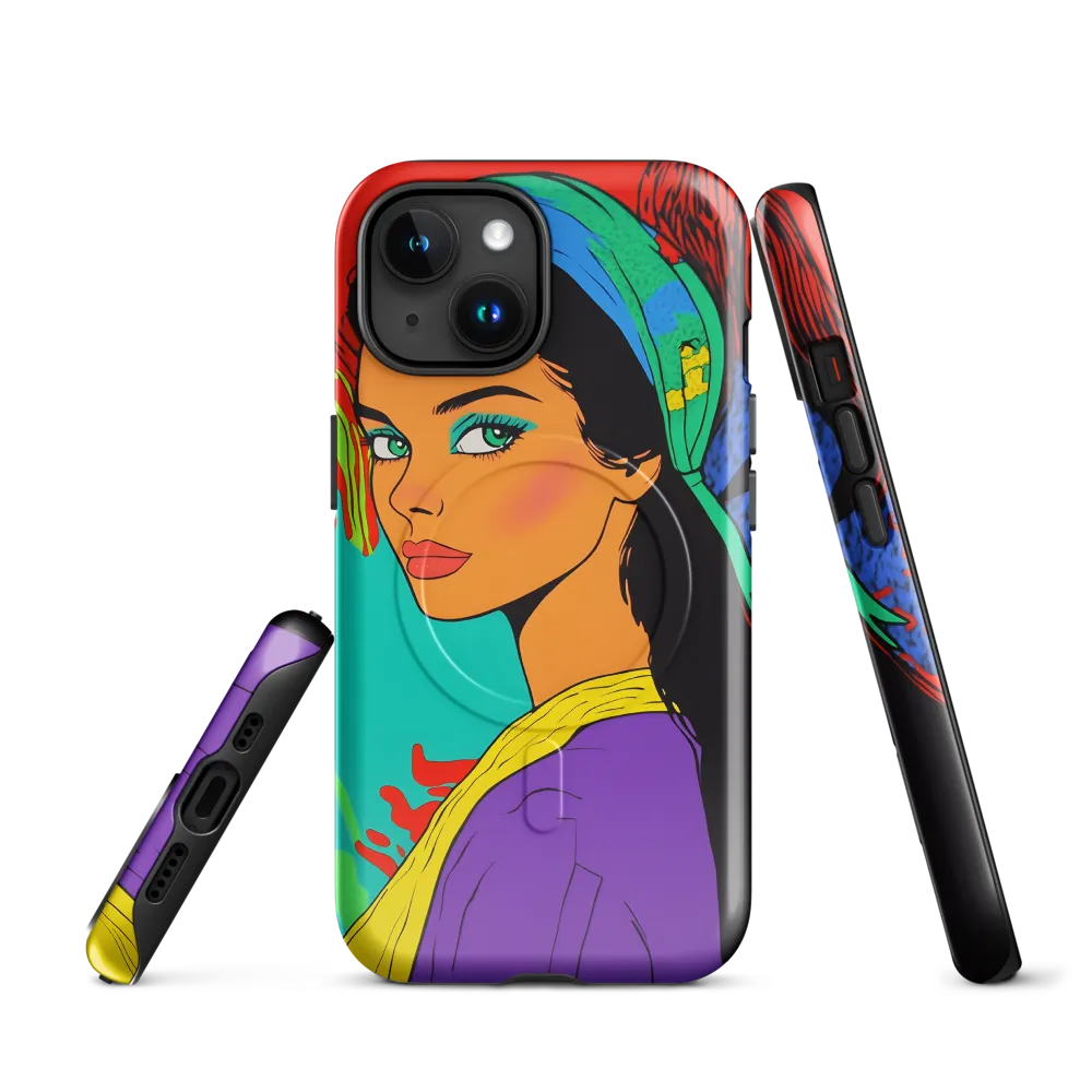 Vibrant Elegance | Phone Case |  15 | MagSafe® Tough Case | Glossy