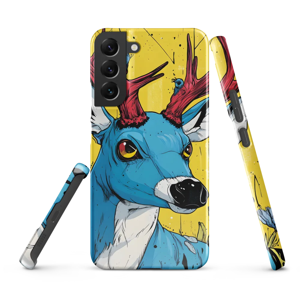 Vivid Antlers: A Modern Take on Nature
