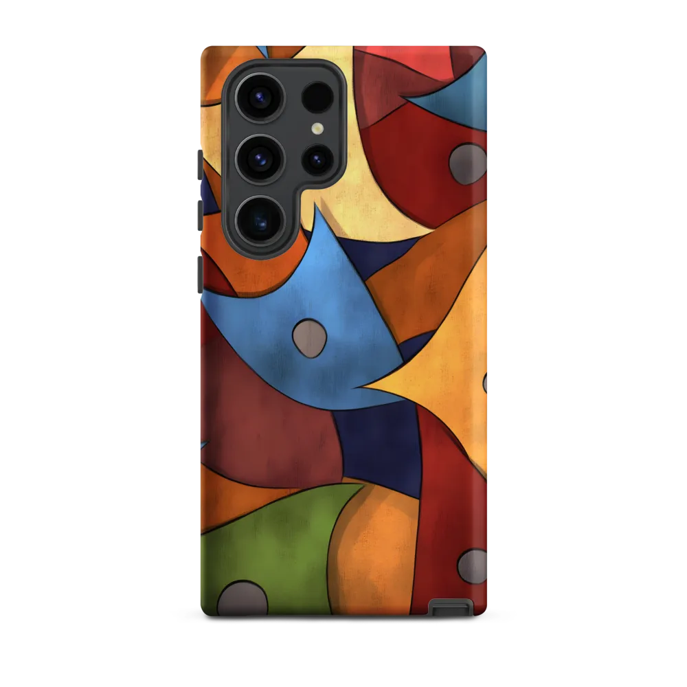 Vibrant Interplay of Shapes