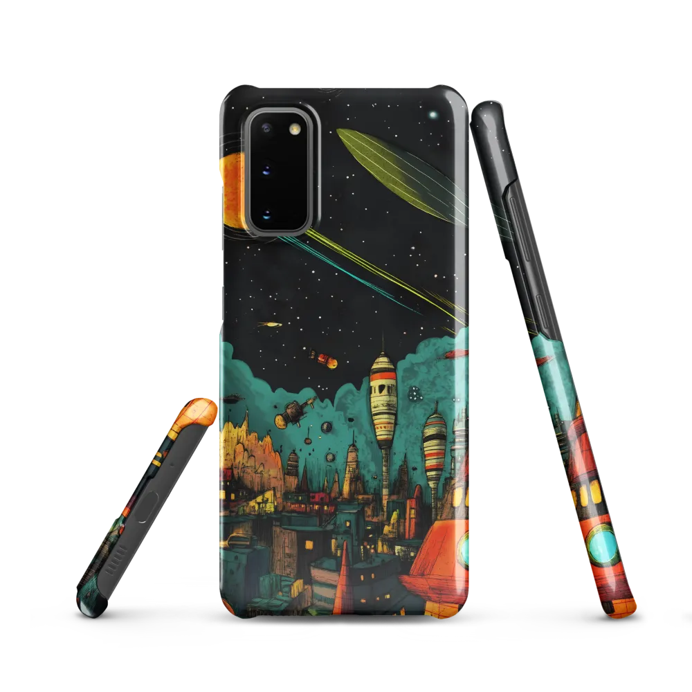 Galactic Cityscape: A Journey Through Imagination