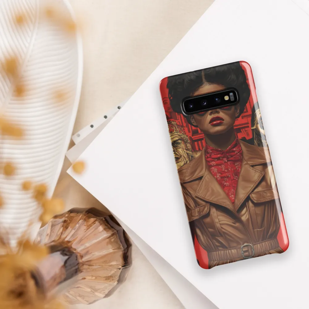 Ethereal Confidence: A Portrait of Modern Monsters | Phone Case |  S10 Plus | Snap Case | Glossy