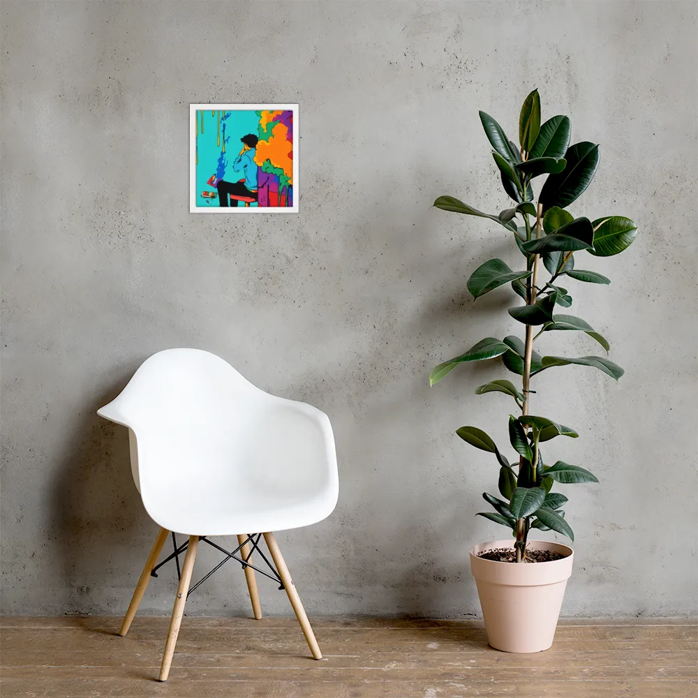The Artist Within | Poster with White Frame | 12″×12″