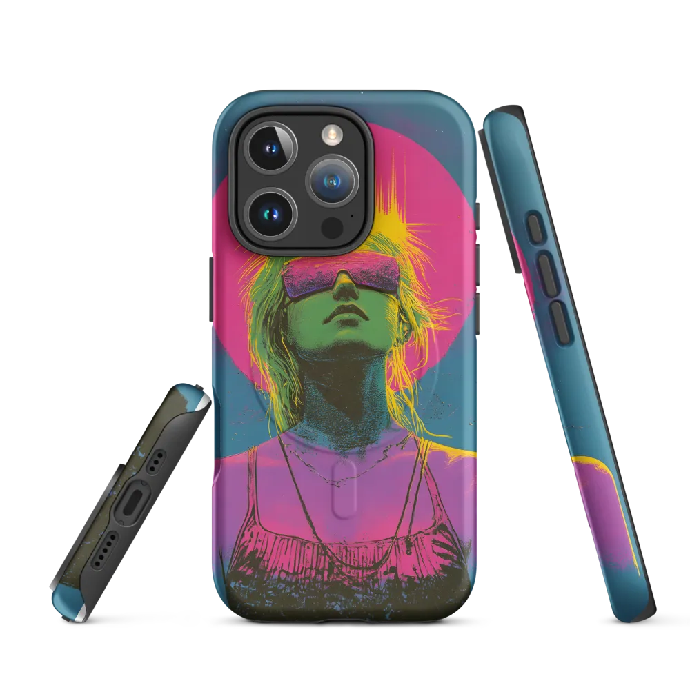 Neon Dreams: Portrait of a Modern Muse