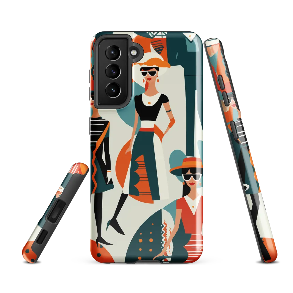 Chic Figures in Pop Art
