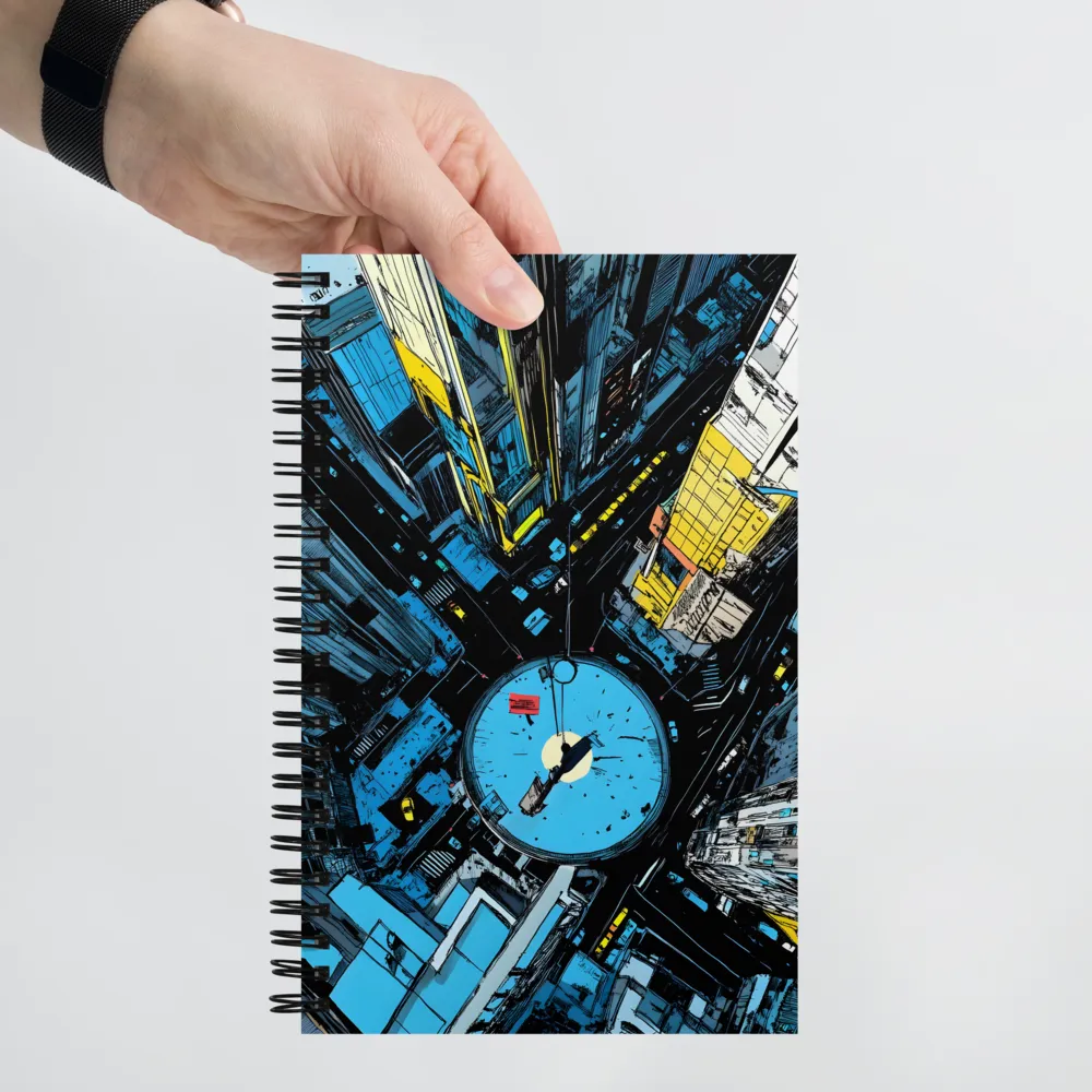 Time in the Urban Pulse | Spiral Notebook