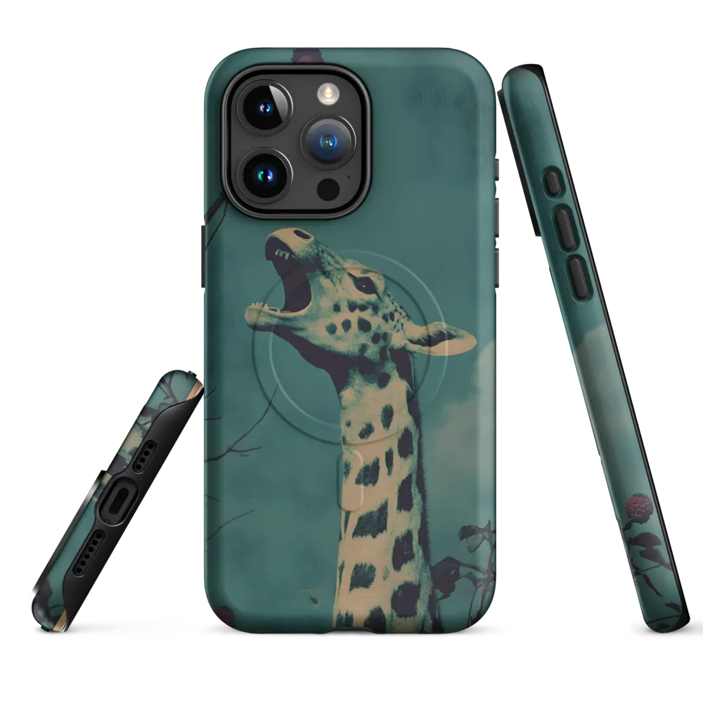 Whispers of the Tall: A Surreal Giraffe Encounter
