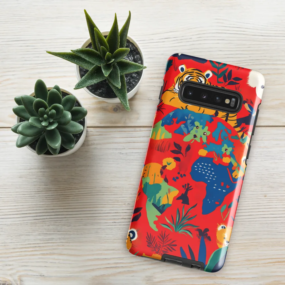 Wild Wonders of the Globe | Phone Case |  S10 Plus | Tough Case | Glossy