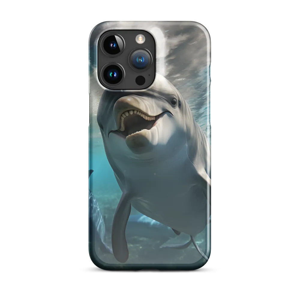 Beneath the Waves: A Dolphin's Dance