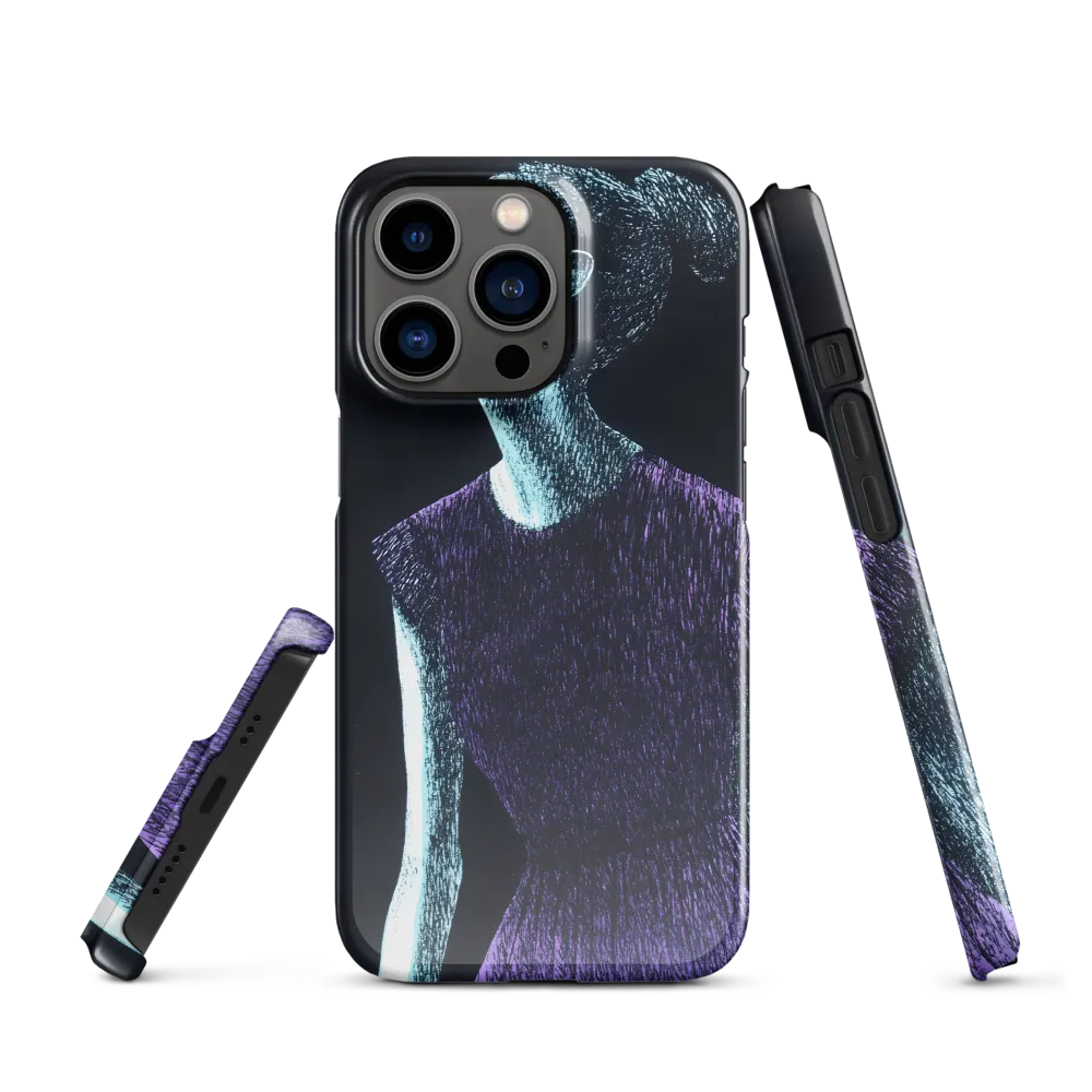 Contemplative Elegance | Phone Case |  13 Pro | Snap Case | Glossy