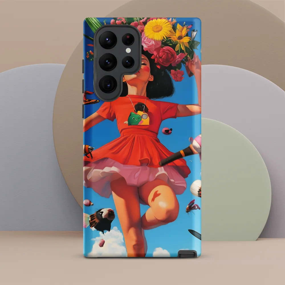 Joyful Whimsy | Phone Case |  S22 Ultra | Tough Case | Matte