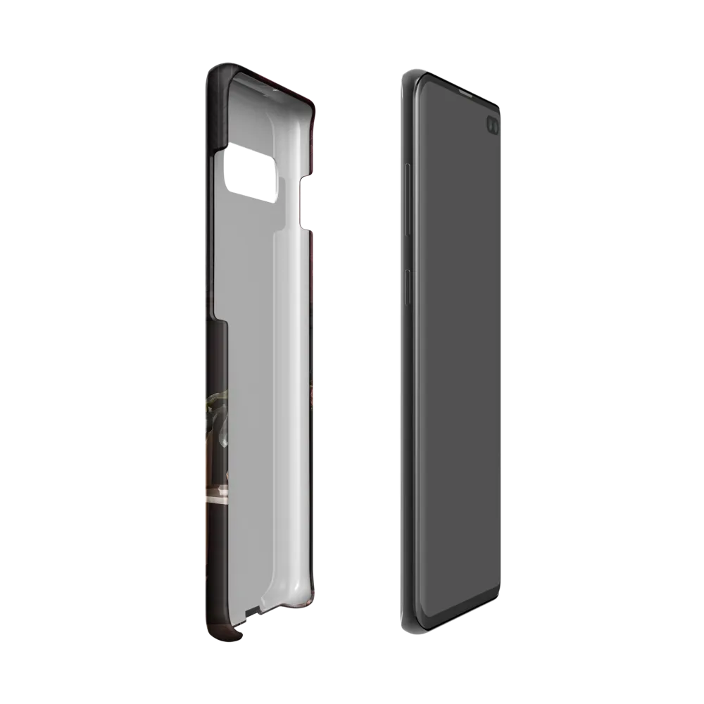 Elegance in Contrast: A Modern Interior Design | Phone Case |  S10 | Snap Case | Matte