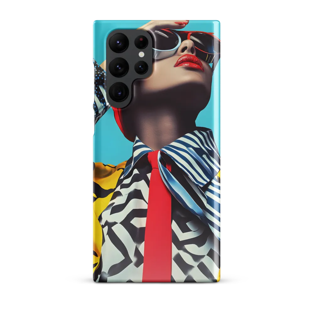 Chic Confidence in Bold Patterns