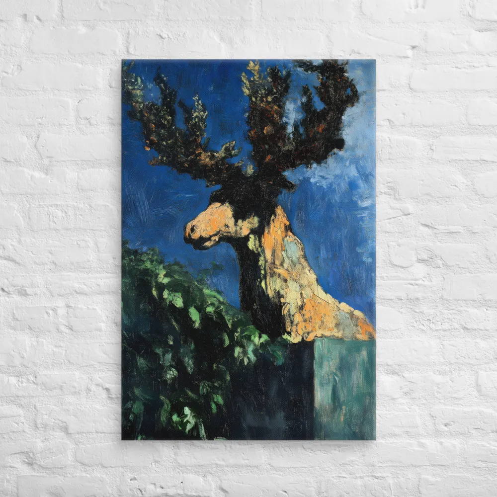 The Majestic Deer in Nature | Canvas | 24″×36″