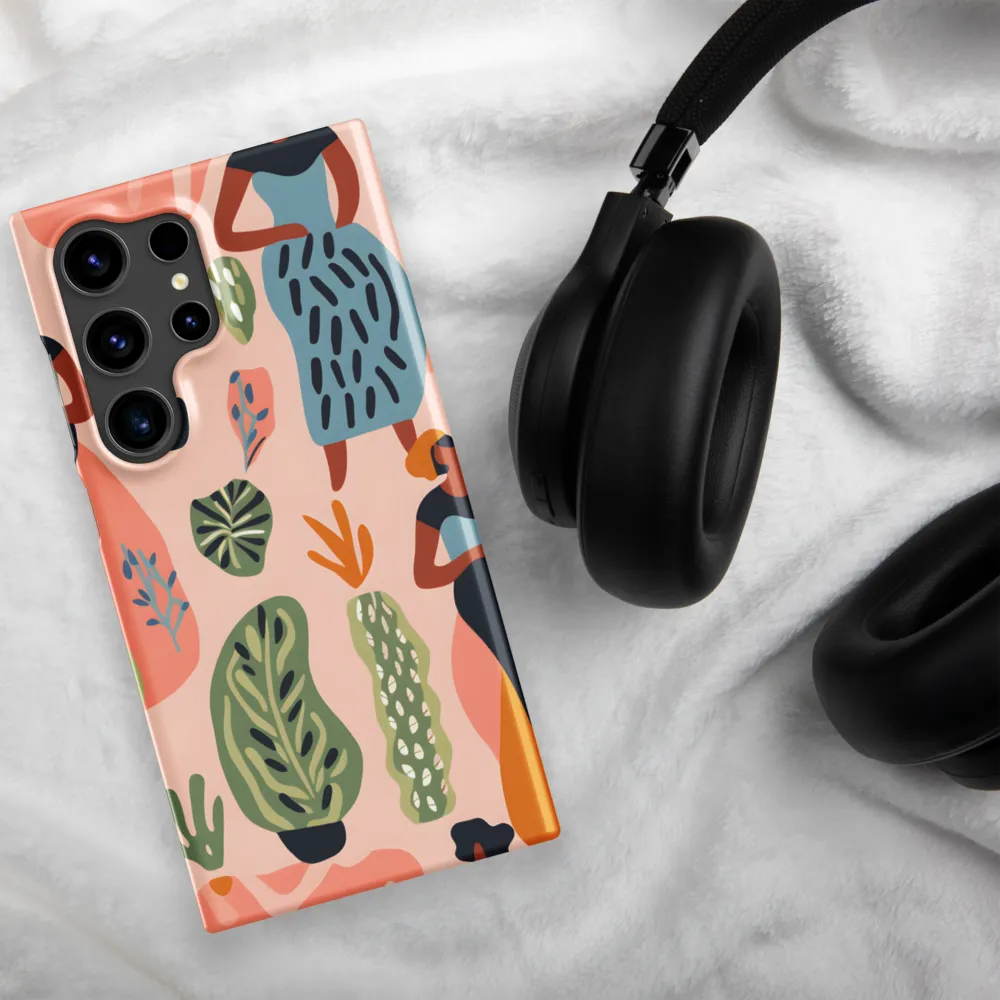 Harmony of Nature and Femininity | Phone Case |  S24 Ultra | Snap Case | Matte