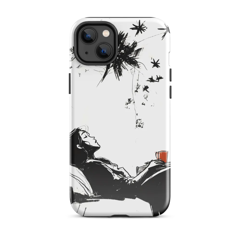 Contemplative Serenity | Phone Case |  14 Plus | Tough Case | Glossy