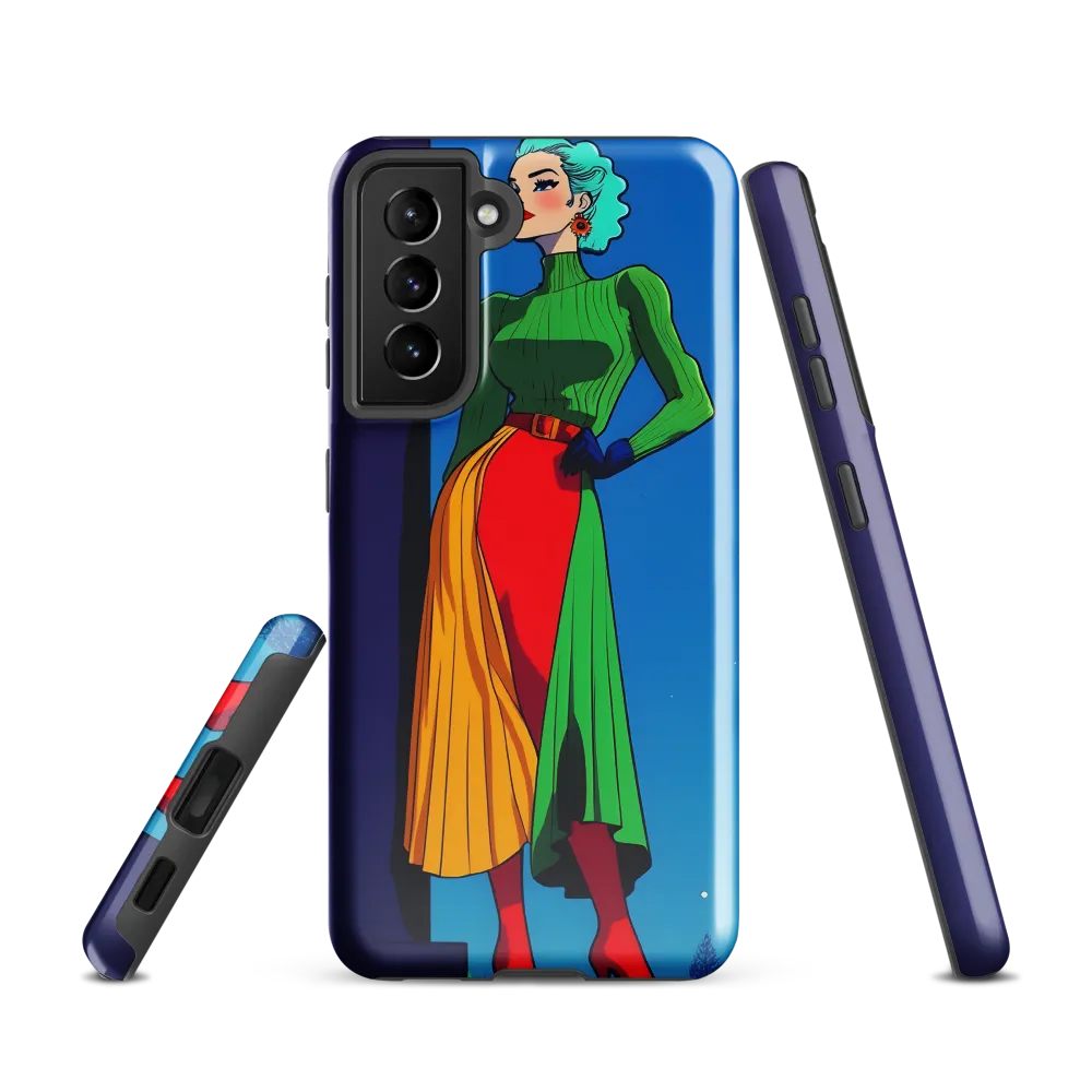 Bold Elegance | Phone Case |  S21 | Tough Case | Glossy