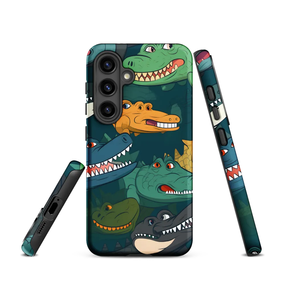 Cheerful Crocodilian Parade