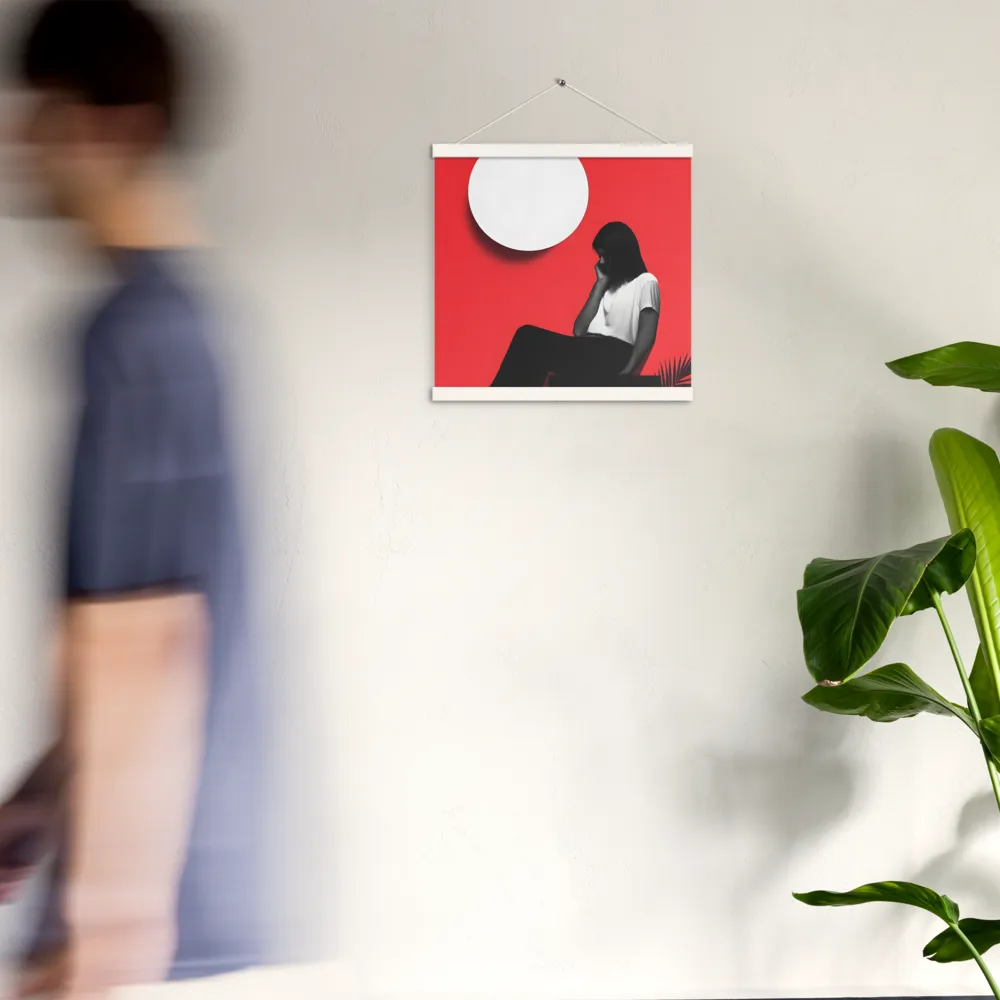 Contemplation in Red