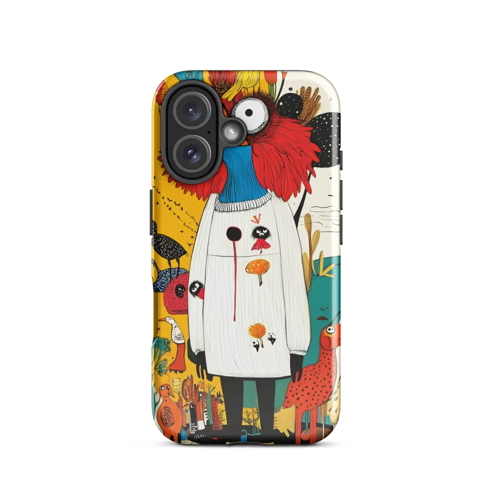Whimsical Bird's Embrace