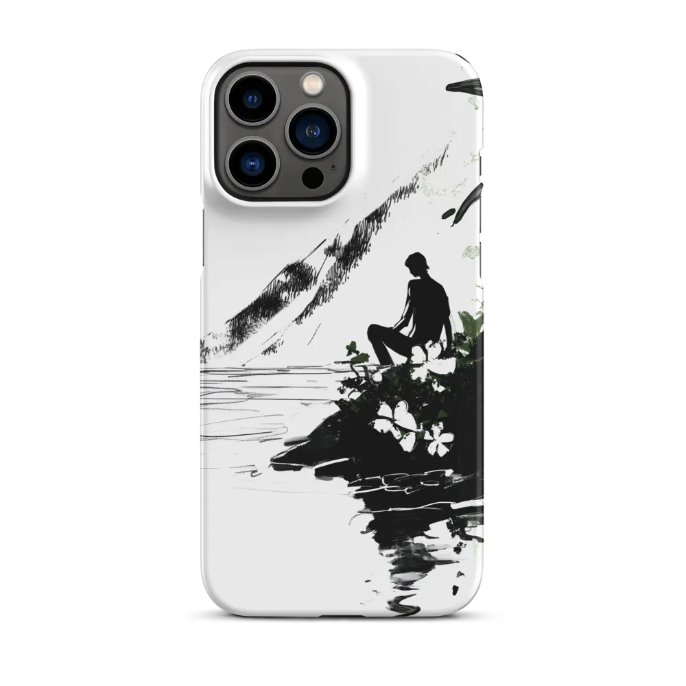 Contemplation by the Water | Phone Case |  13 Pro Max | Snap Case | Matte