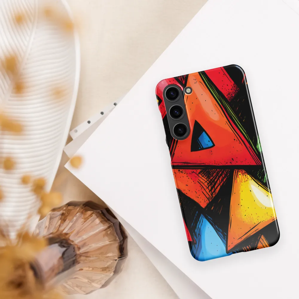 Vibrant Triangles in Abstract Harmony