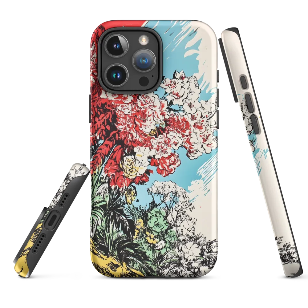 Floral Symphony in Bold Colors