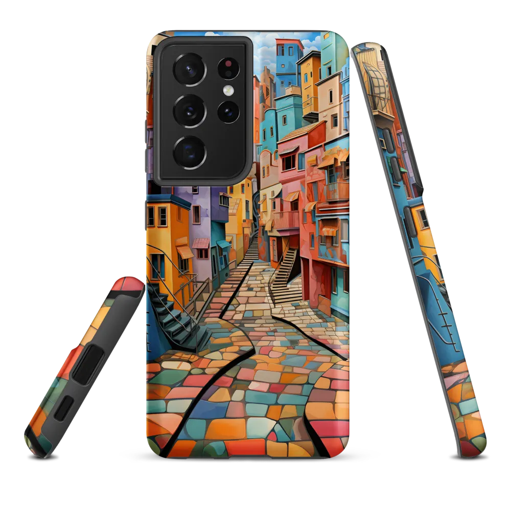Vibrant Cityscape: A Kaleidoscope of Colors