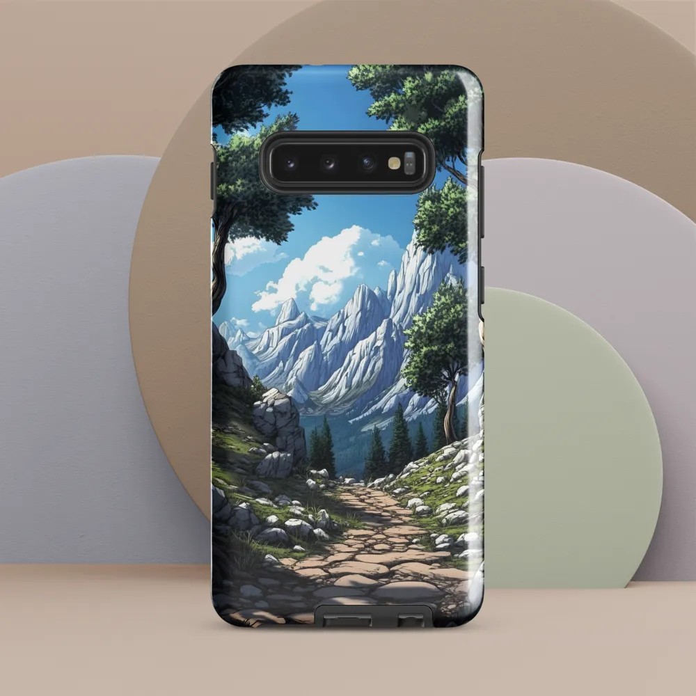 Journey Through Tranquility | Phone Case |  S10 Plus | Tough Case | Glossy