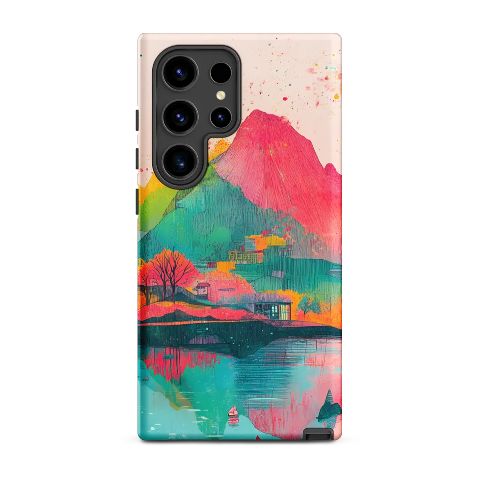 Vibrant Serenity: A Surreal Landscape