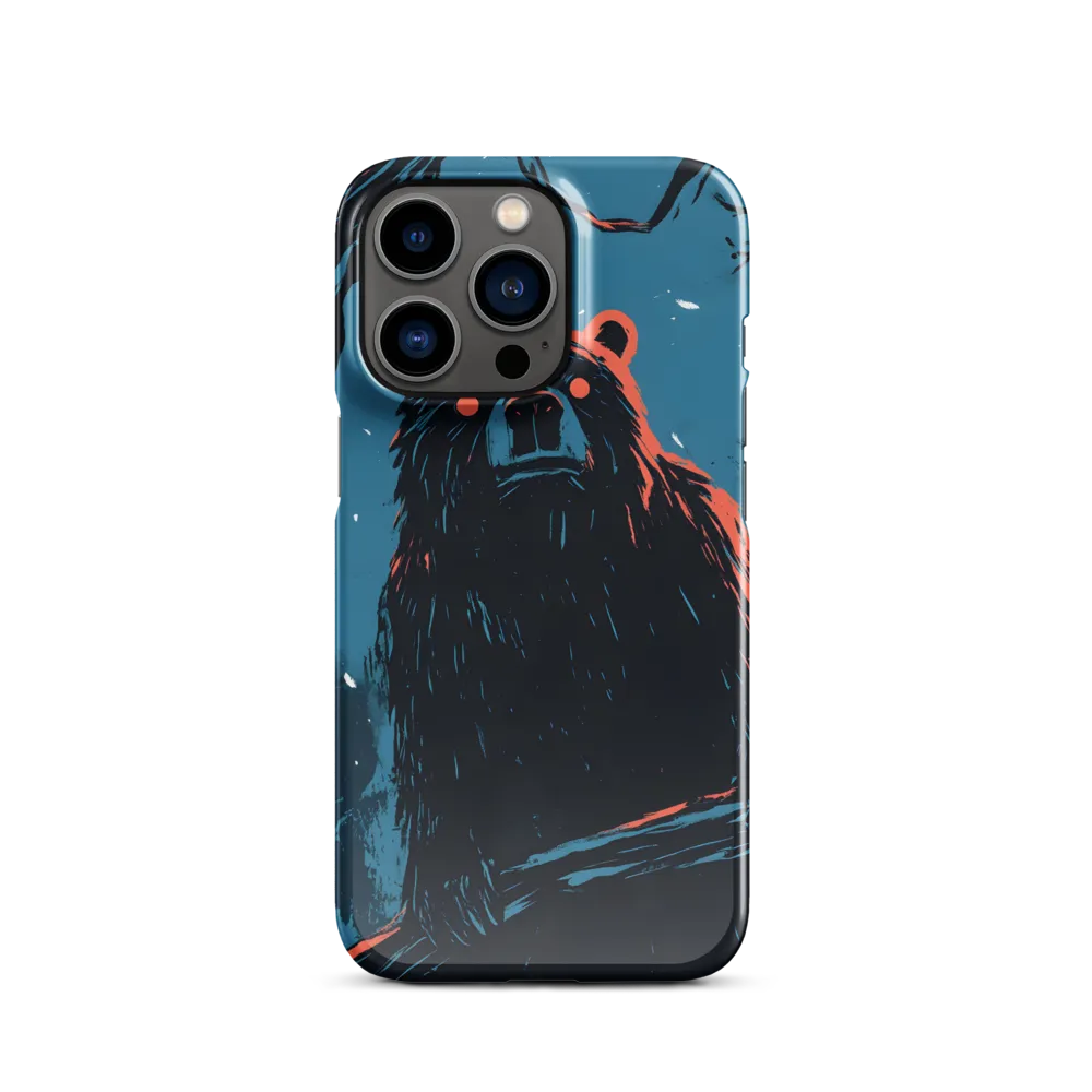 Eerie Majesty: A Bear in the Night
