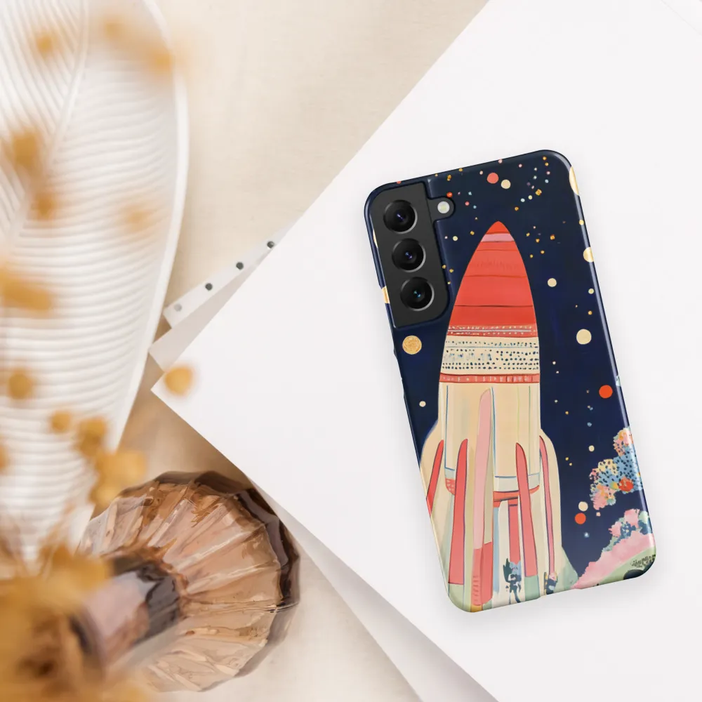 Cosmic Dreams: The Rocket's Journey
