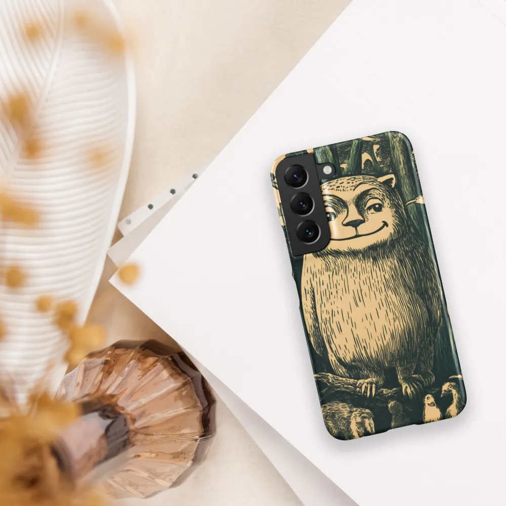 Forest Guardian: A Whimsical Encounter