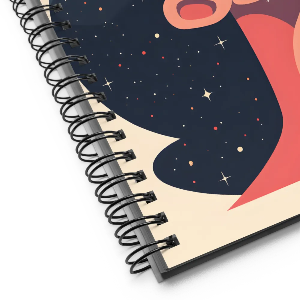 Celestial Serenity | Spiral Notebook