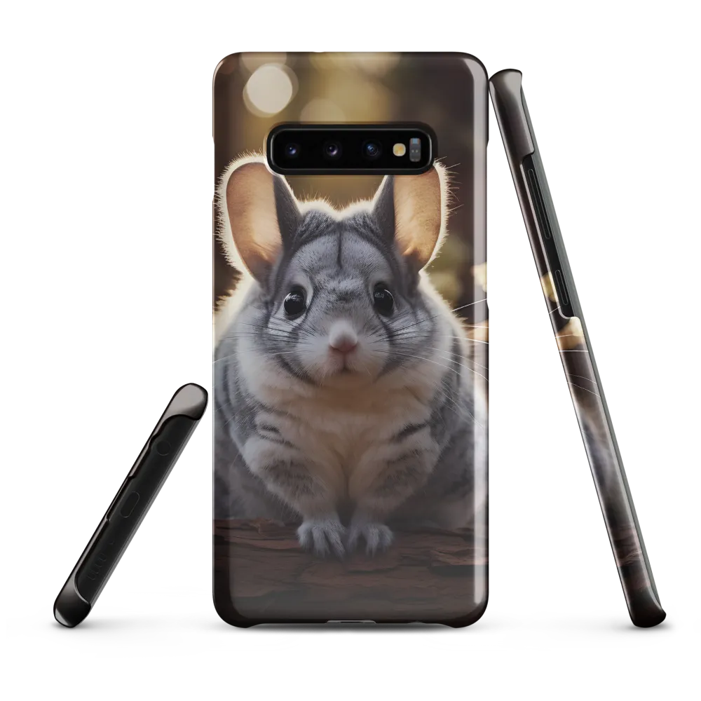 Curious Chinchilla in the Forest | Phone Case |  S10 Plus | Snap Case | Glossy