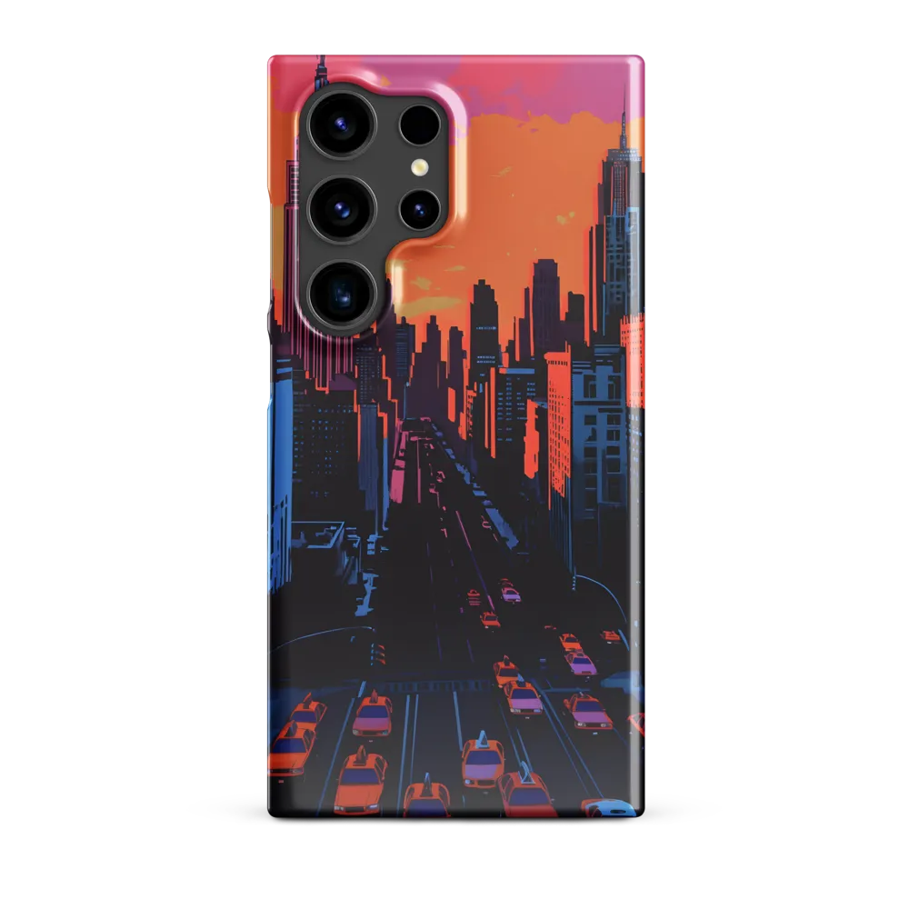 Sunset Over Skyscrapers