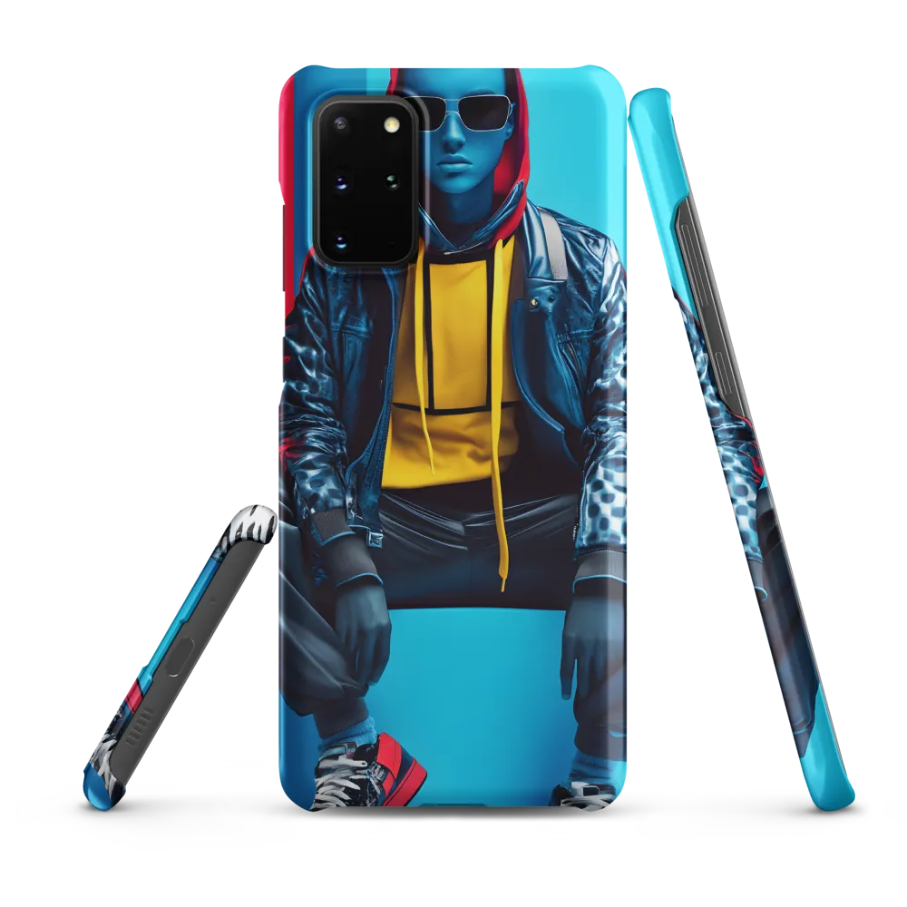 Chroma Cool: A Modern Fashion Statement | Phone Case |  S20 Plus | Snap Case | Matte