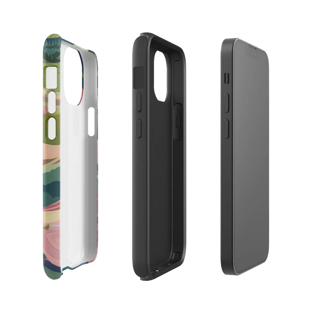 Harmonious Hills | Phone Case |  13 mini | Tough Case | Matte