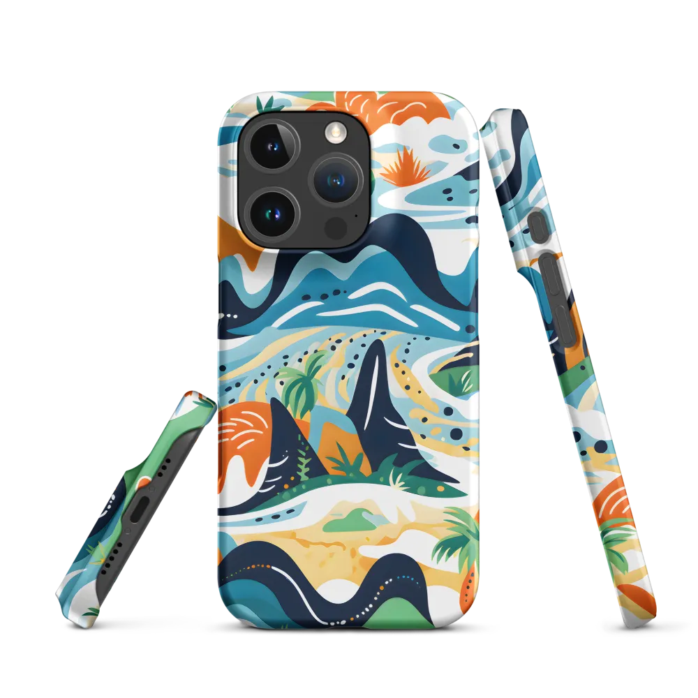 Abstract Tropical Landscape