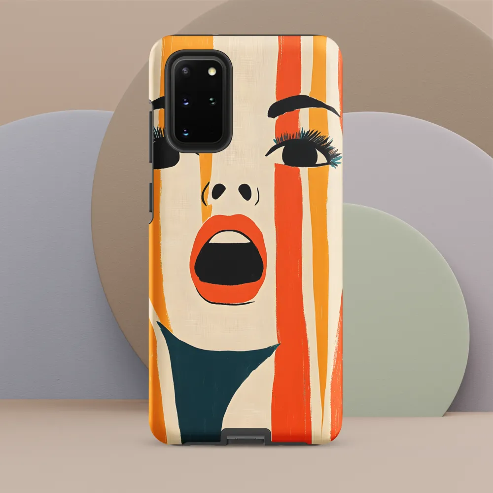 Vivid Expression | Phone Case |  S20 Plus | Tough Case | Matte