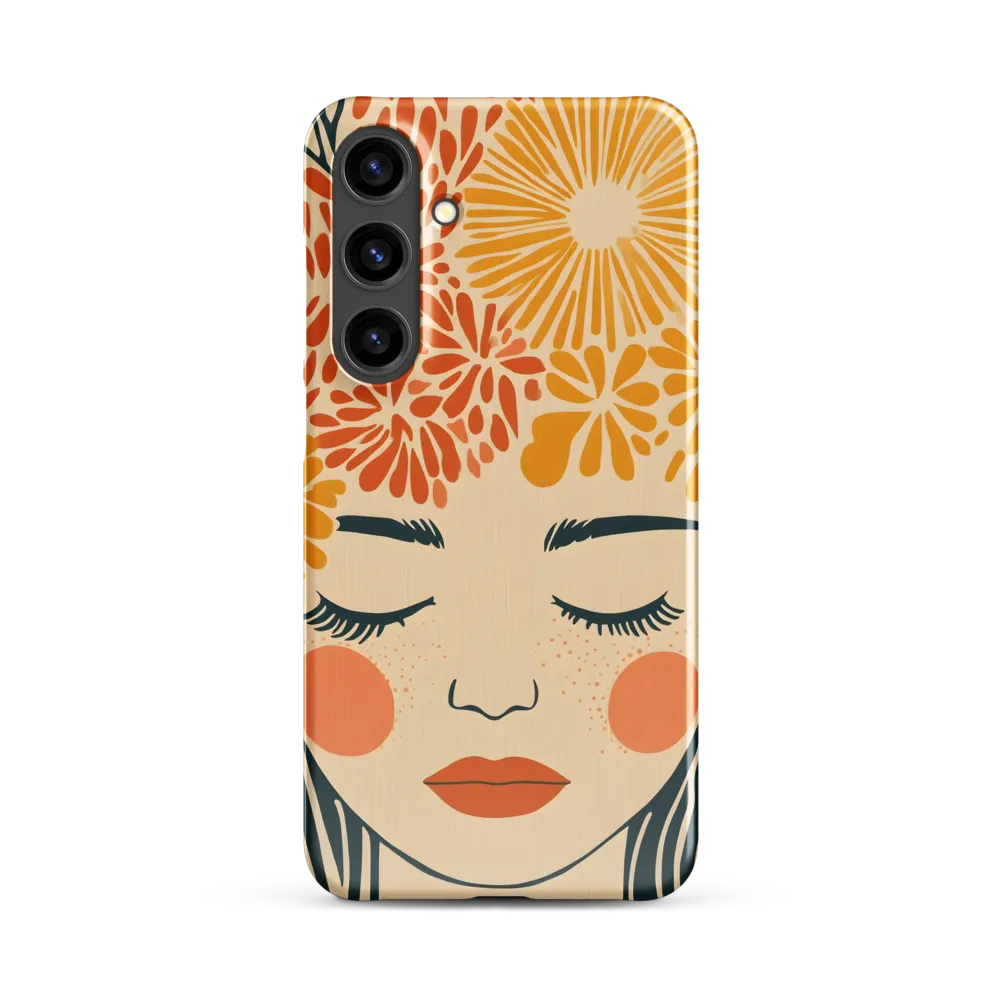 Serenity in Bloom | Phone Case |  S24 Plus | Snap Case | Glossy