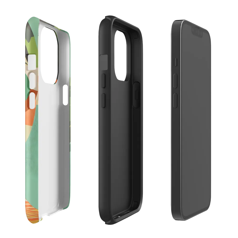 Bold Serenity: A Modern Portrait | Phone Case |  13 Pro | Tough Case | Matte