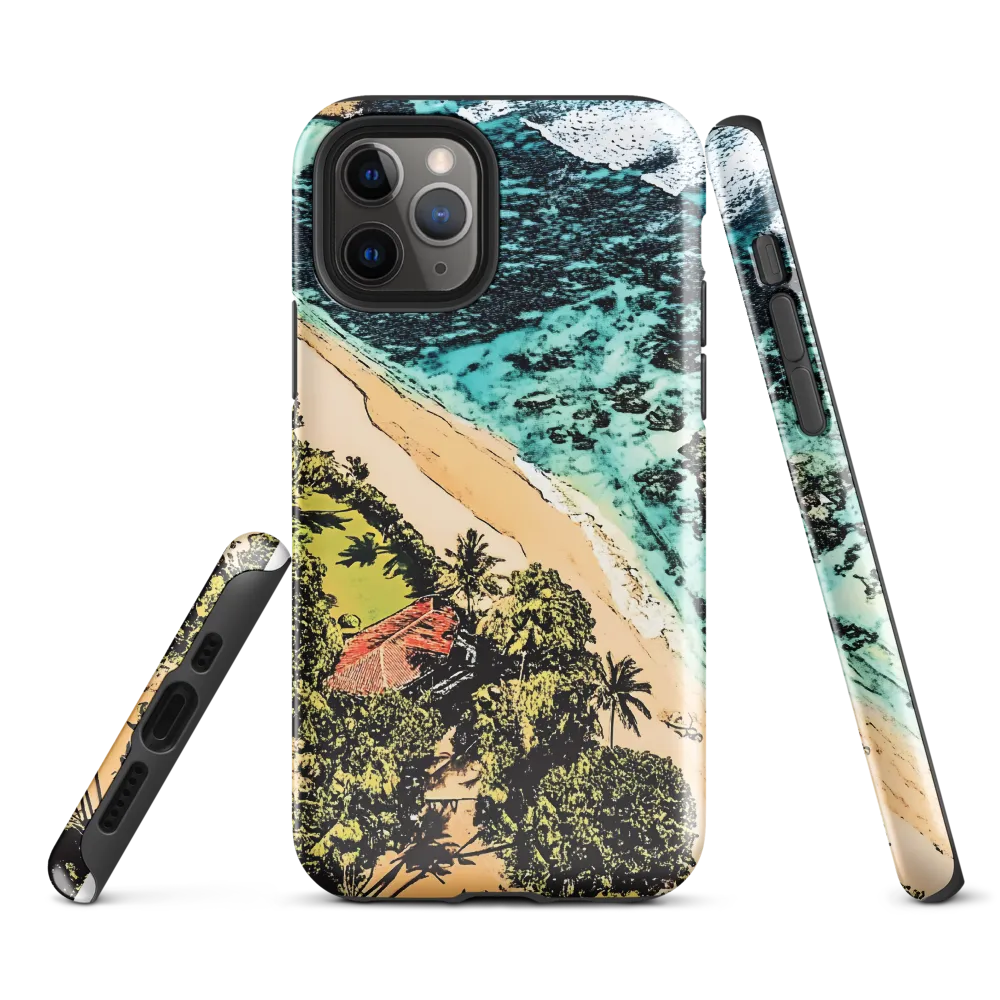 Aerial Serenity: Coastal Escape
