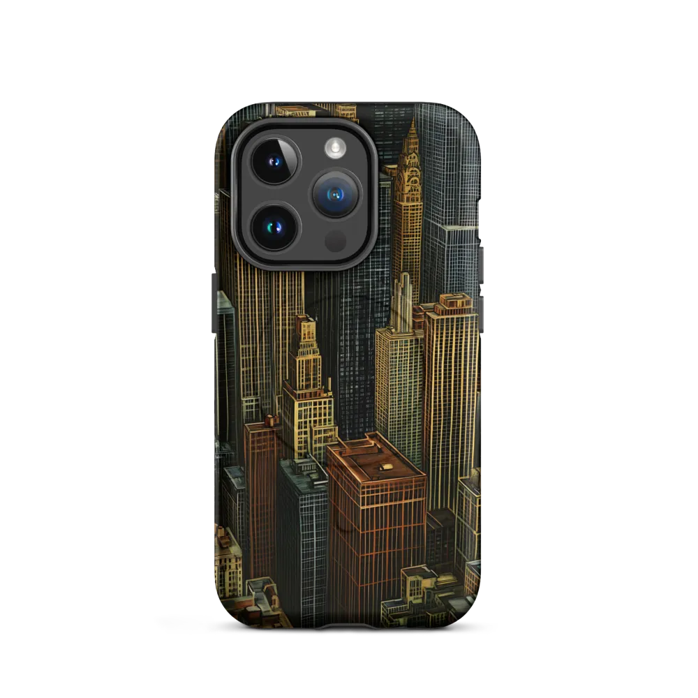 Urban Elegance: A Golden Cityscape