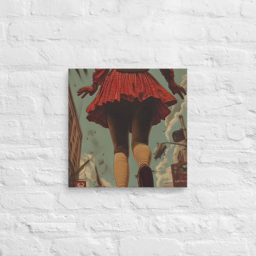 Flight of the Urban Dreamer | Canvas | 16″×16″