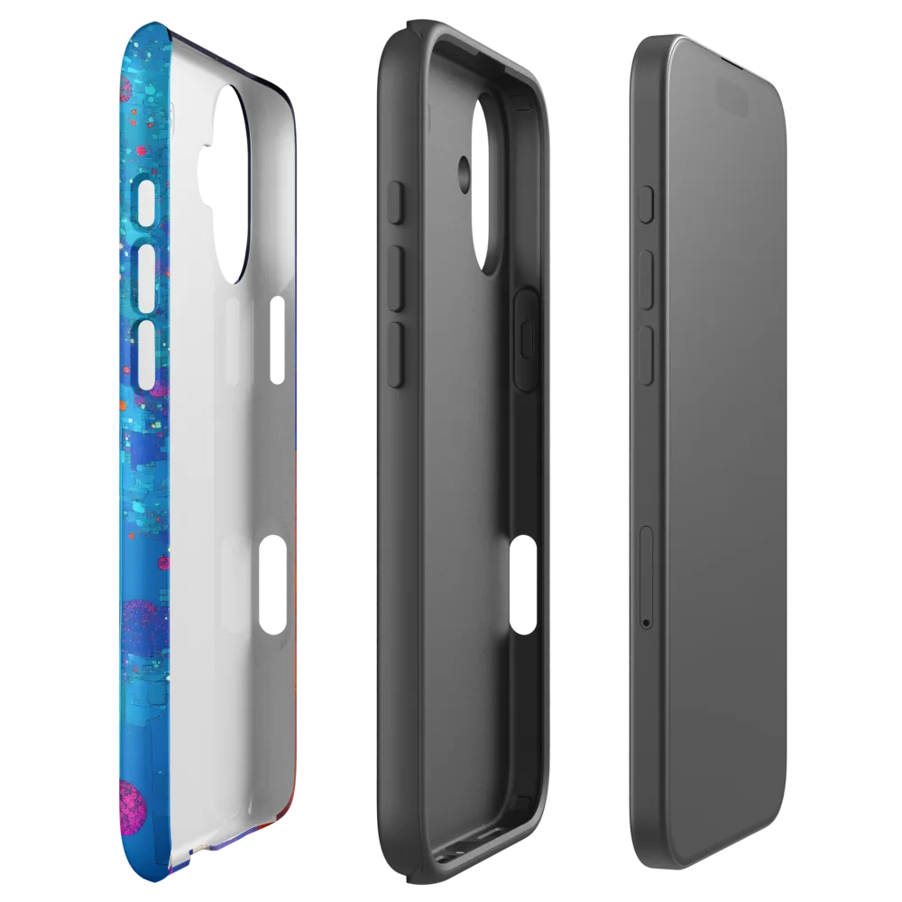 Cosmic Exploration: The Astronaut's Journey | Phone Case |  16 Plus | Tough Case | Matte
