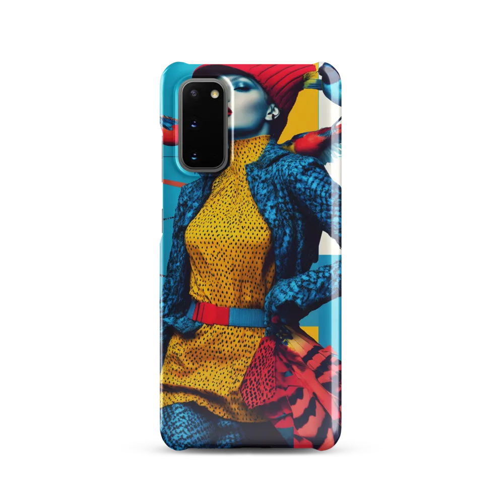 Vibrant Fusion of Nature and Fashion