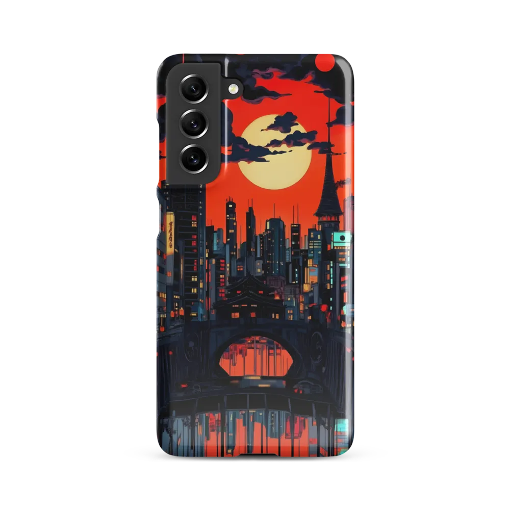 Nightfall in a Neon City