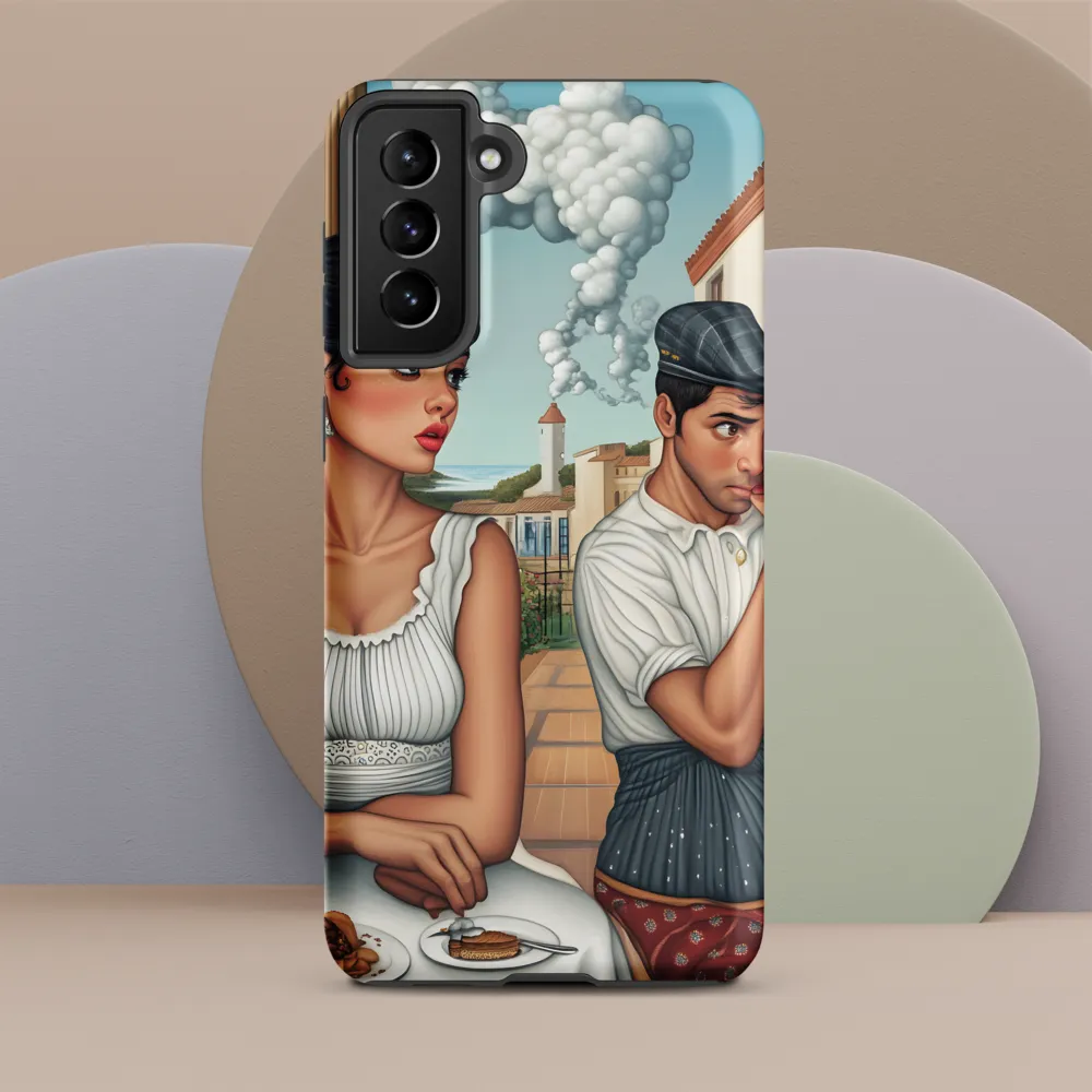 Tension Between Worlds | Phone Case |  S21 Plus | Tough Case | Matte