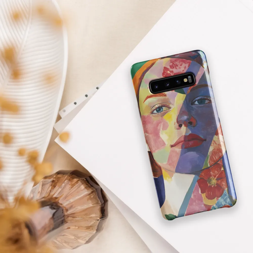 Portrait of Fragmented Beauty | Phone Case |  S10 Plus | Snap Case | Glossy